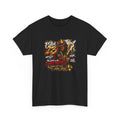 Psalm 23 Knight Illustration Tee | Grunge Typography, Dark Streetwear