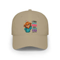 Cute Highland Cow Baseball Cap - "I Tried to Be Normal" Funny Farm Hat