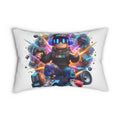 Roblox Gamer Character Neon Controller Lumbar Pillow | Gaming Avatar Pillow