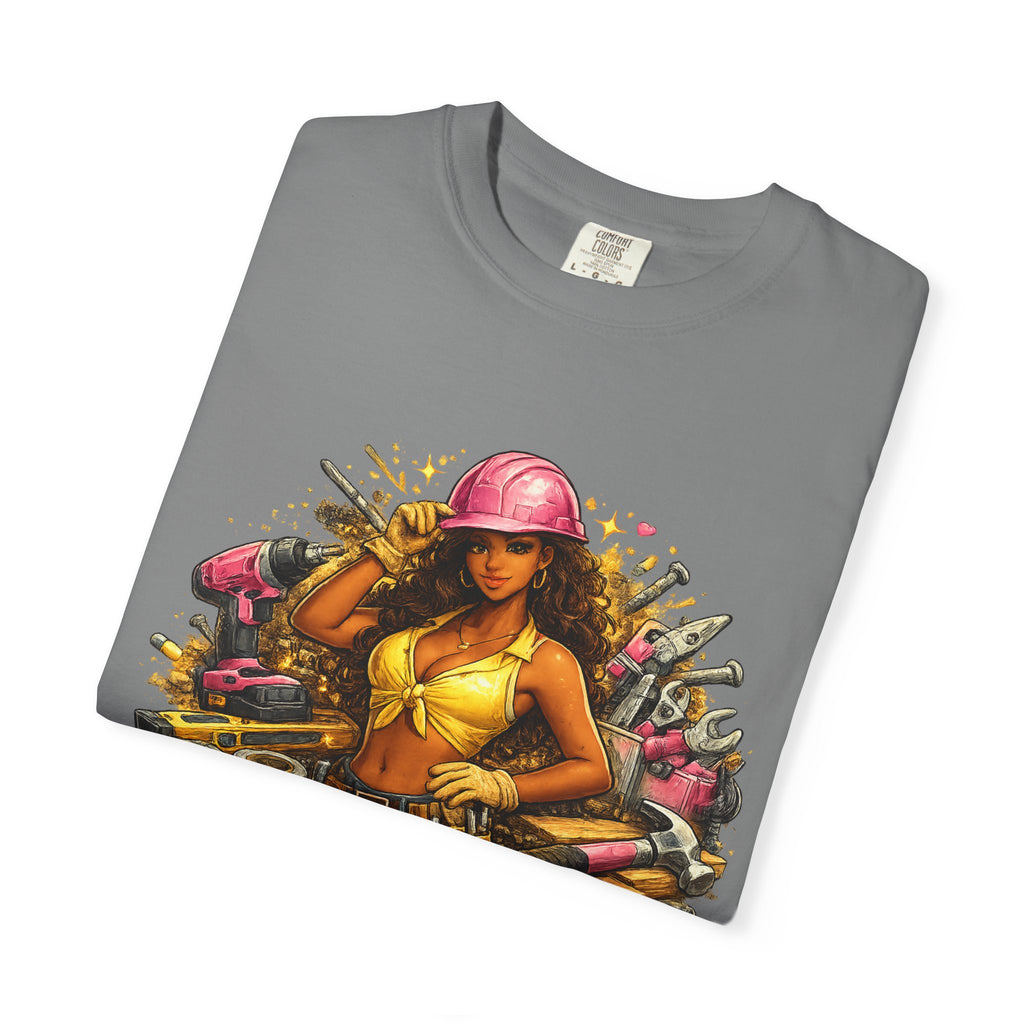 Women Do It Better Mechanic Pinup T-shirt | Retro Pinup Tools Construction