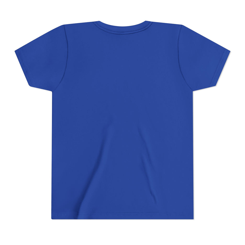 Neon Gamer Character Youth Short Sleeve Tee | Retro Arcade Controller