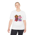 Too Glam To Give A Damn Highland Cow Tee | Cute Glam Cow Shirt