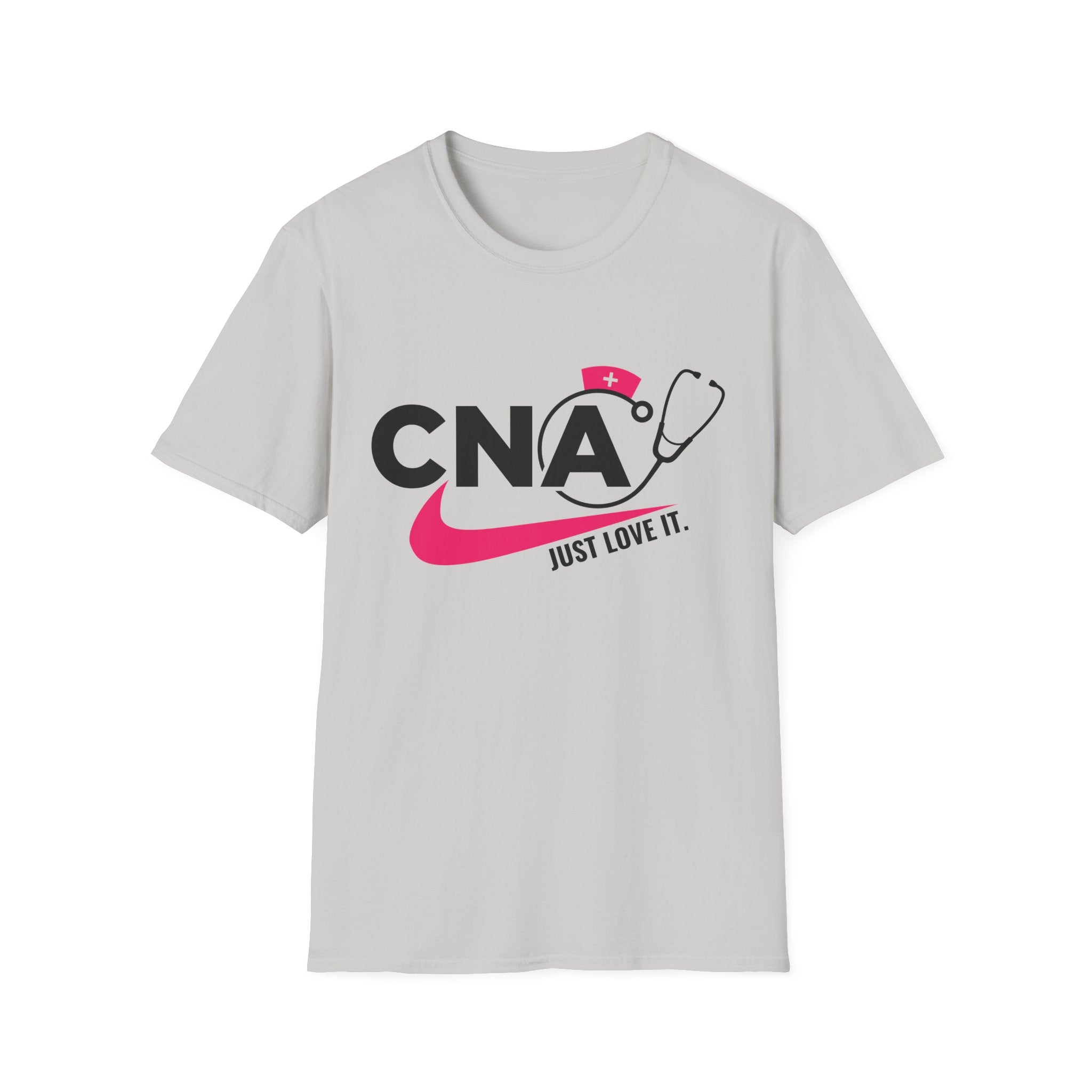 CNA Stethoscope Logo T-Shirt | Nursing Aide Medical Tee