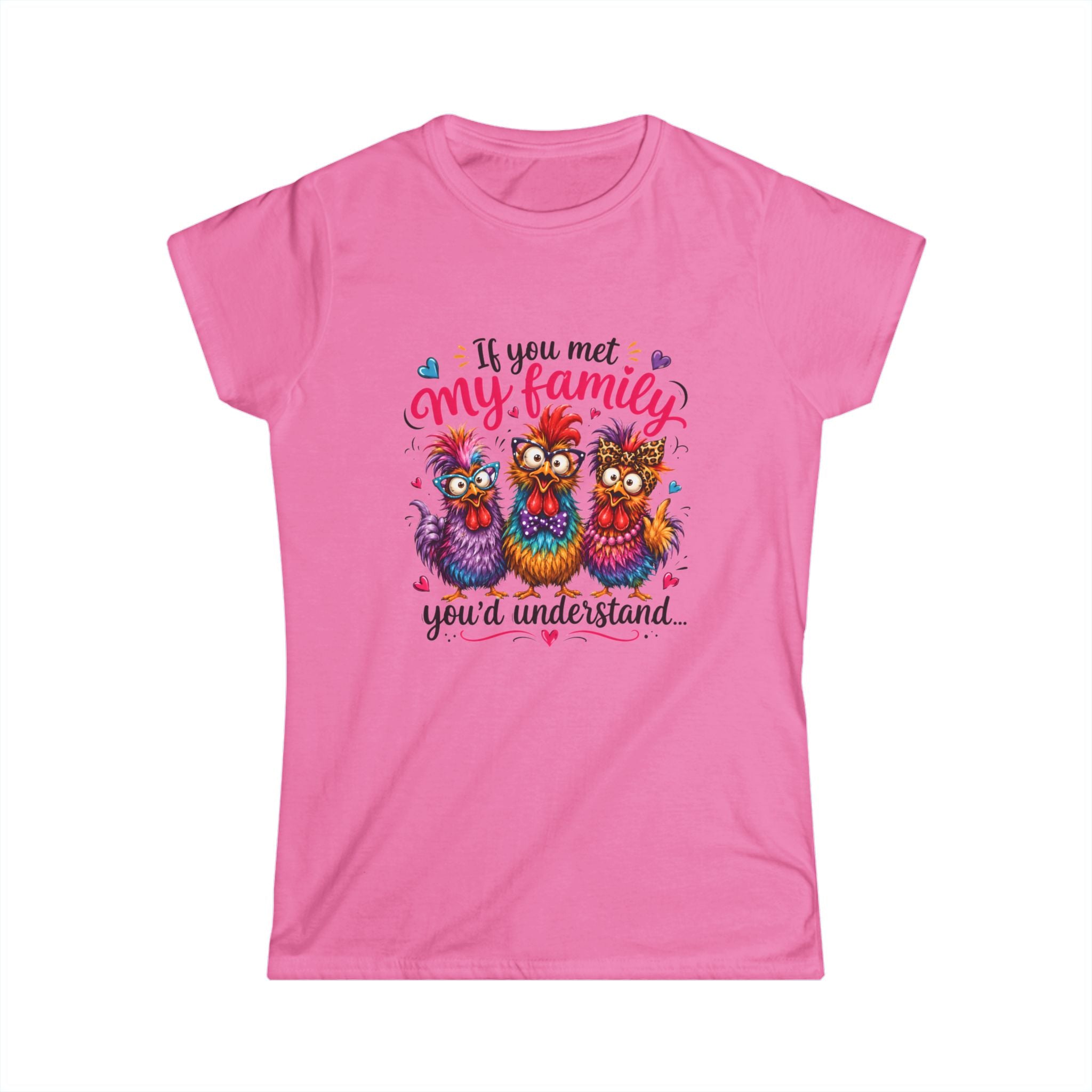 If You Met My Family You'd Understand T-Shirt, Colorful Owls | Funny Family Saying