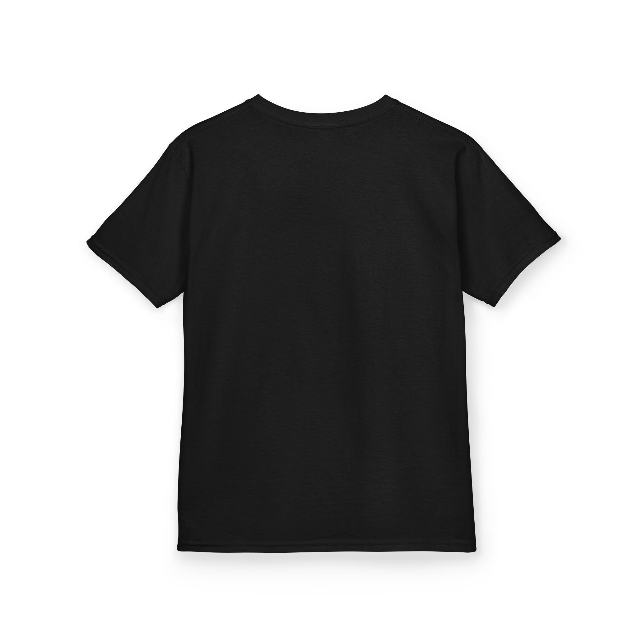 HUNTRIX Anime Girl Trio Retro Futuristic Dance Kids Tee | Neon Cyber Pop
