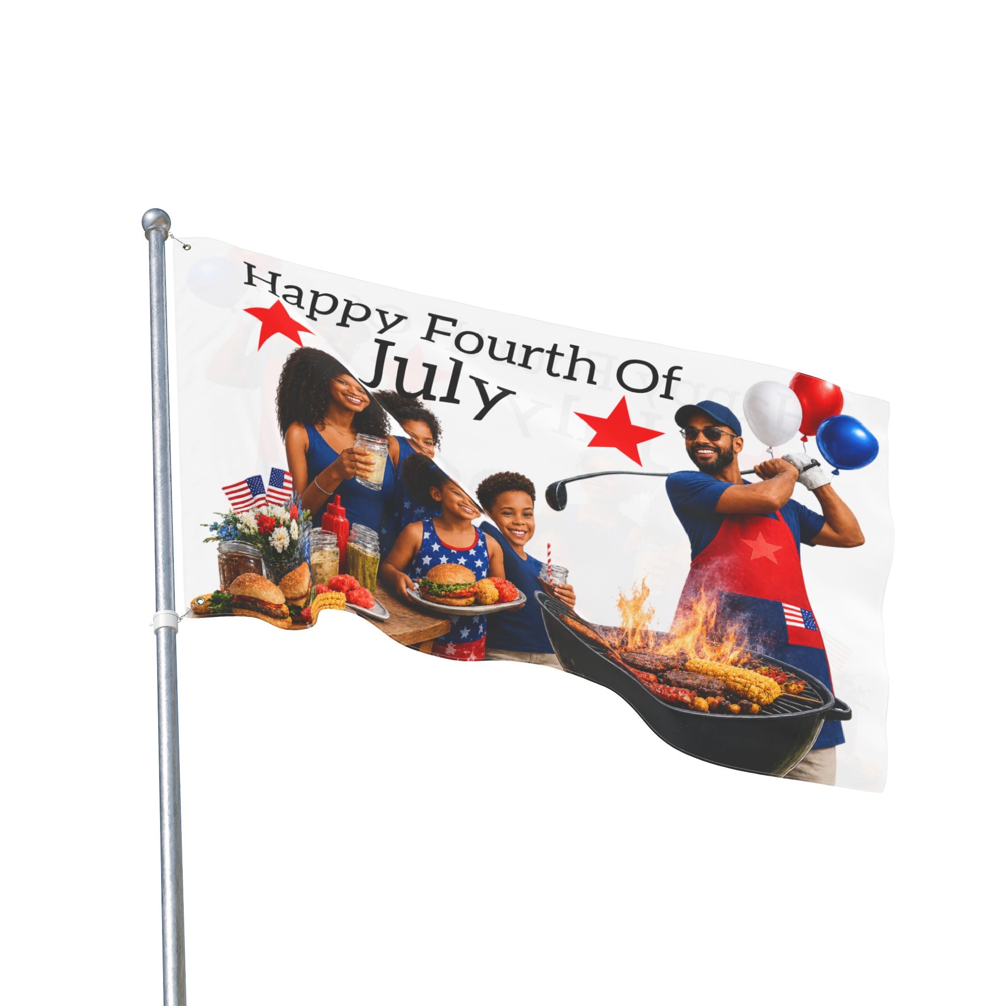 Double Sided Flag, Reversible Outdoor Yard Banner | Double-Sided Flag