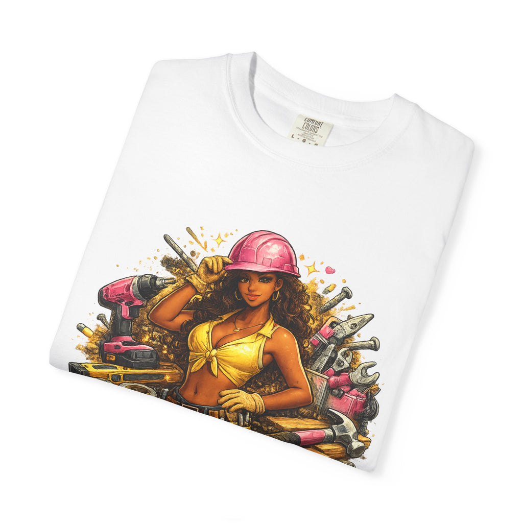 Women Do It Better Mechanic Pinup T-shirt | Retro Pinup Tools Construction
