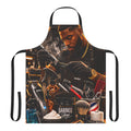 Barber Shop Collage Apron | Barber Tools Shaving Brush Razor