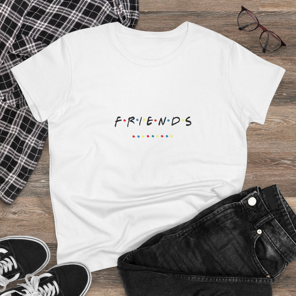 Friends Graphic Tee — Cute & Funny Women's T‑Shirt, Gift for Friends