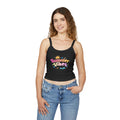 Summer Vibes graphic tank top | Spaghetti strap crop