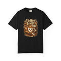 Coffee Lover latte art Coffee Lover T-shirt | Cute coffee cup illustration, beans