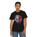 Colorful Drip Sunglasses Portrait T-Shirt | Watercolor Face Art