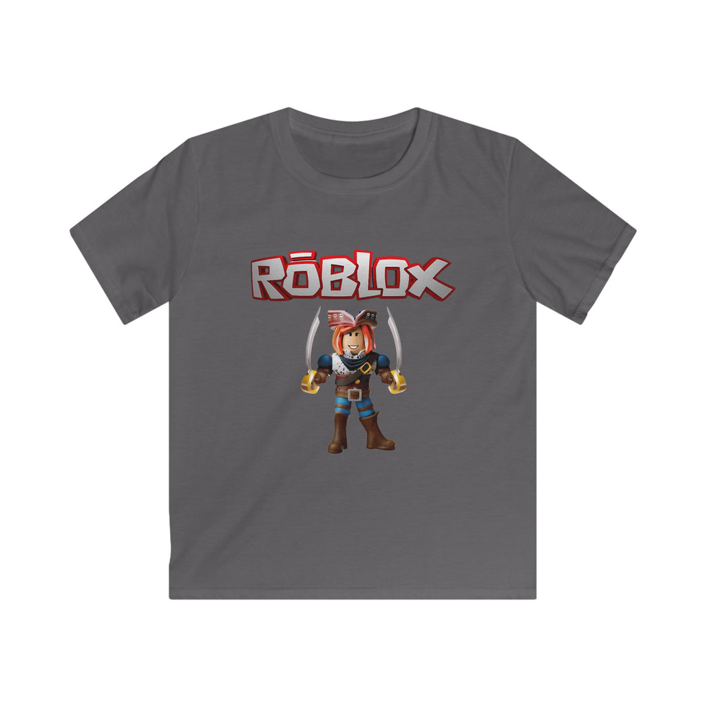 Roblox Pirate Character Kids Tee | Gaming Shirt, Video Game Player