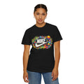 Basketball Swoosh Paint Splash T-Shirt — Colorful Sports Logo Graphic