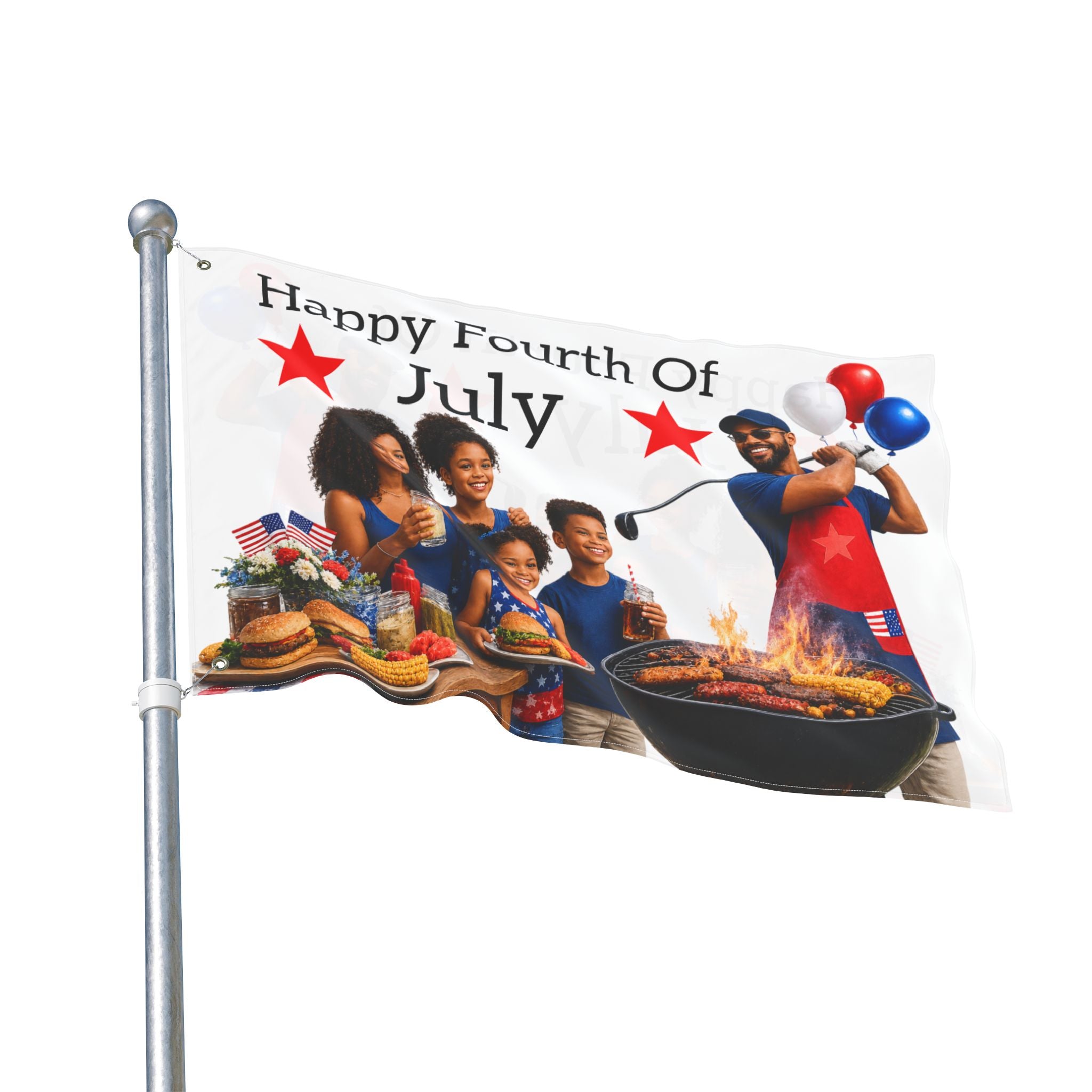 Double Sided Flag, Reversible Outdoor Yard Banner | Double-Sided Flag
