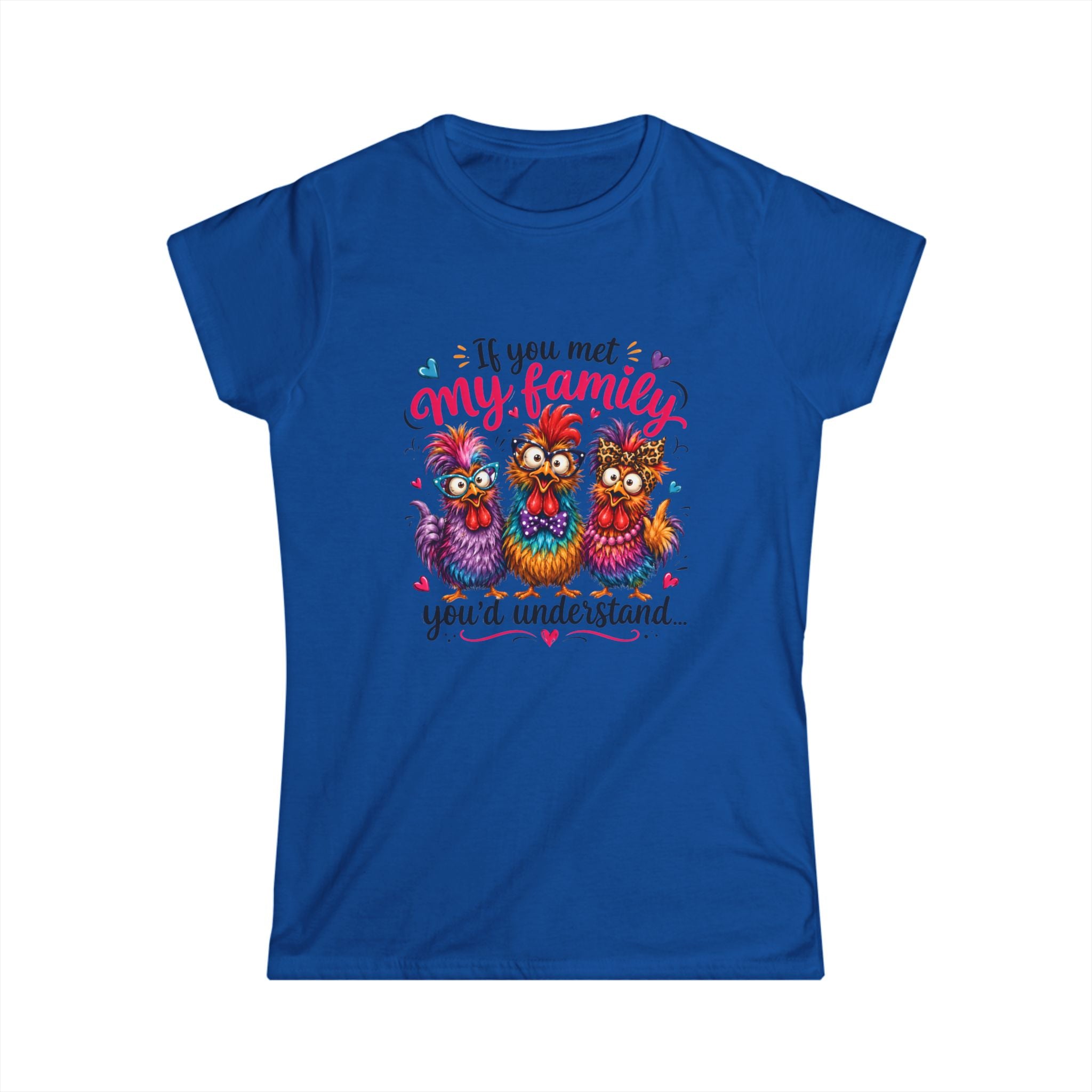 If You Met My Family You'd Understand T-Shirt, Colorful Owls | Funny Family Saying