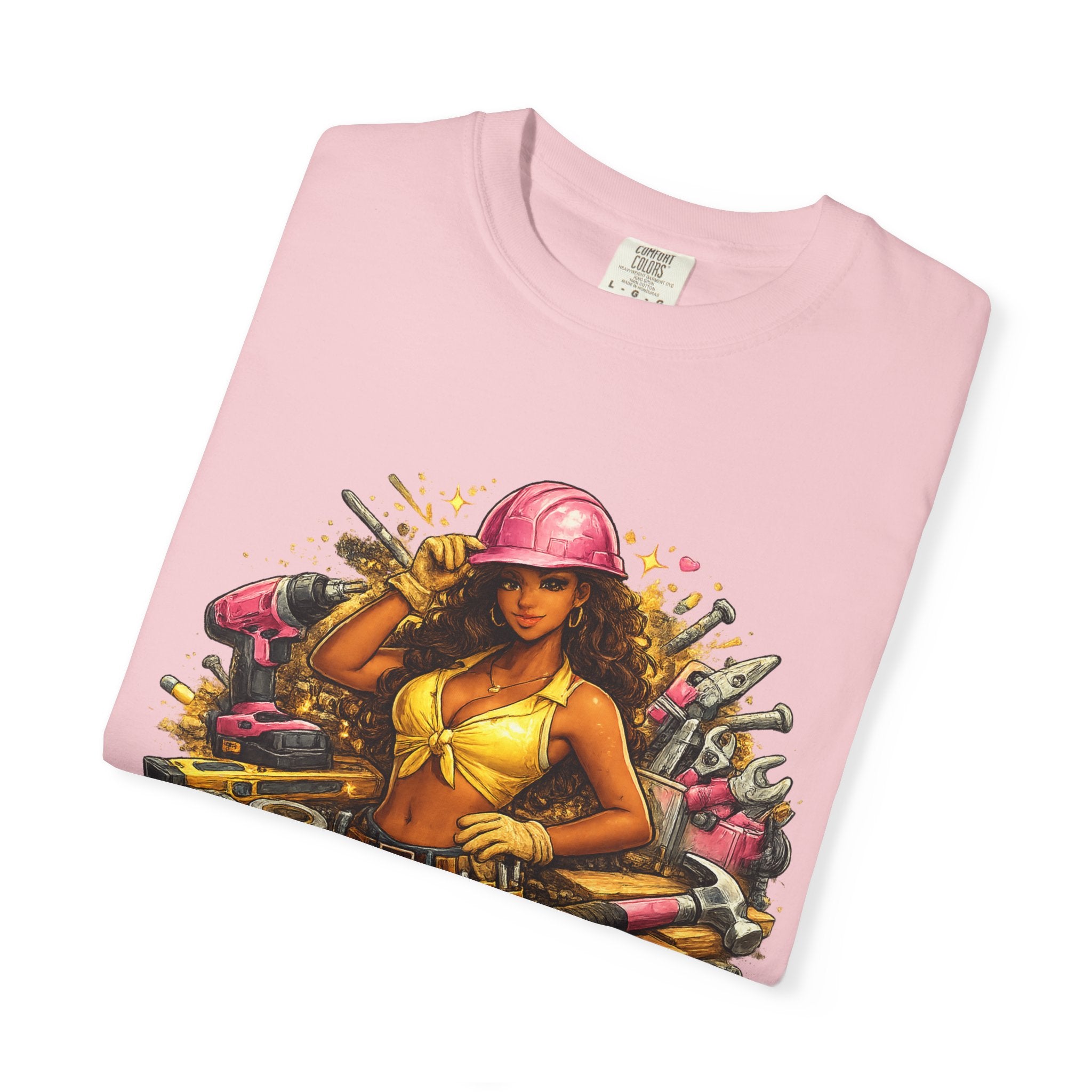 Women Do It Better Mechanic Pinup T-shirt | Retro Pinup Tools Construction