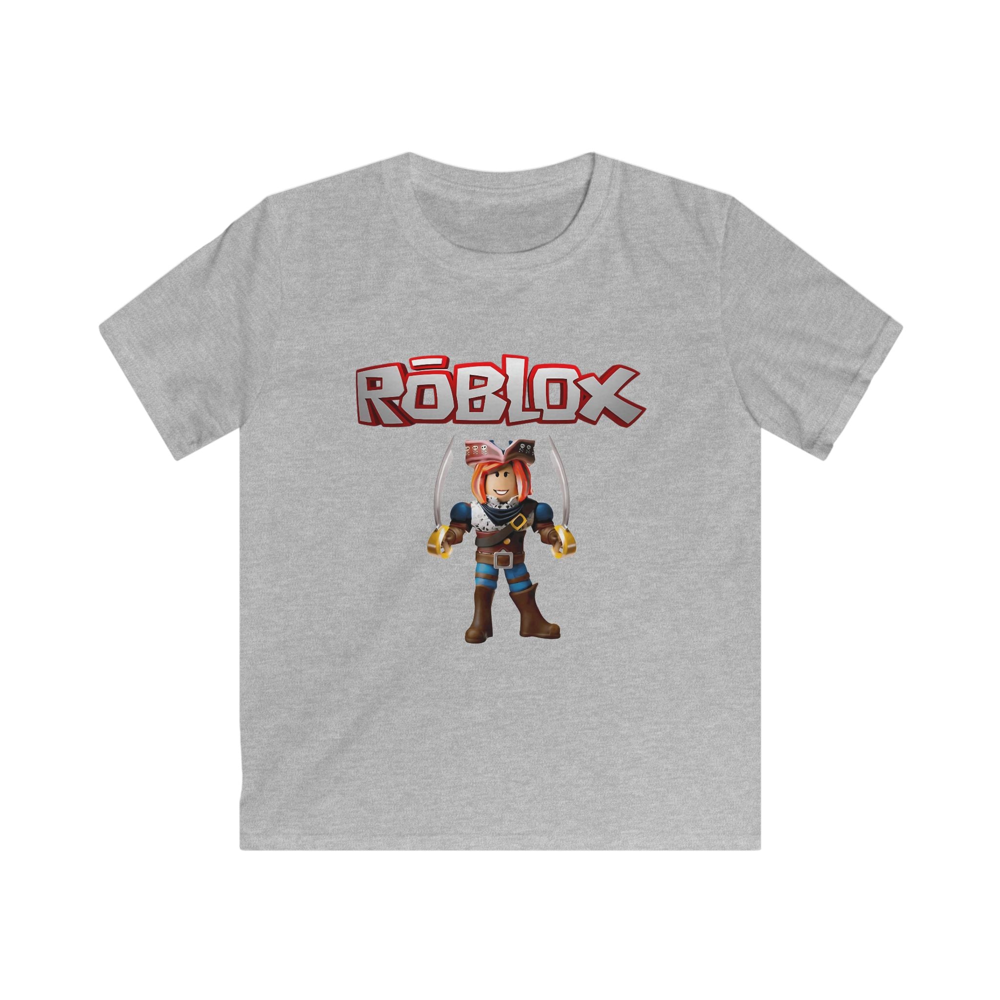 Roblox Pirate Character Kids Tee | Gaming Shirt, Video Game Player