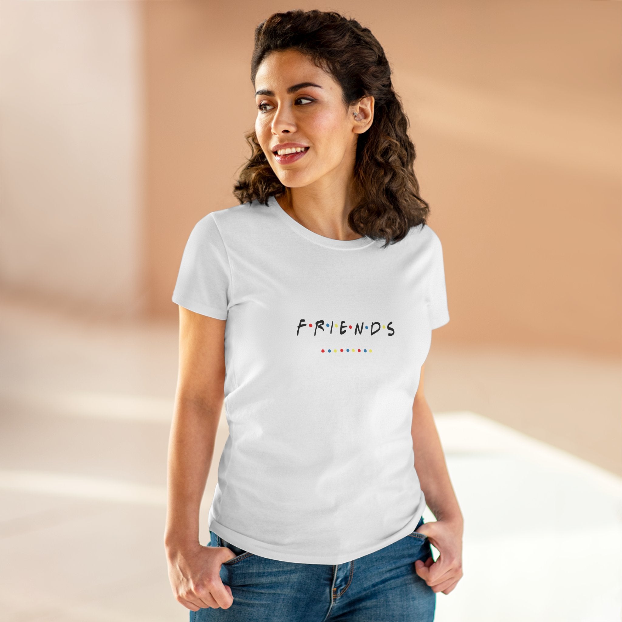 Friends Graphic Tee — Cute & Funny Women's T‑Shirt, Gift for Friends