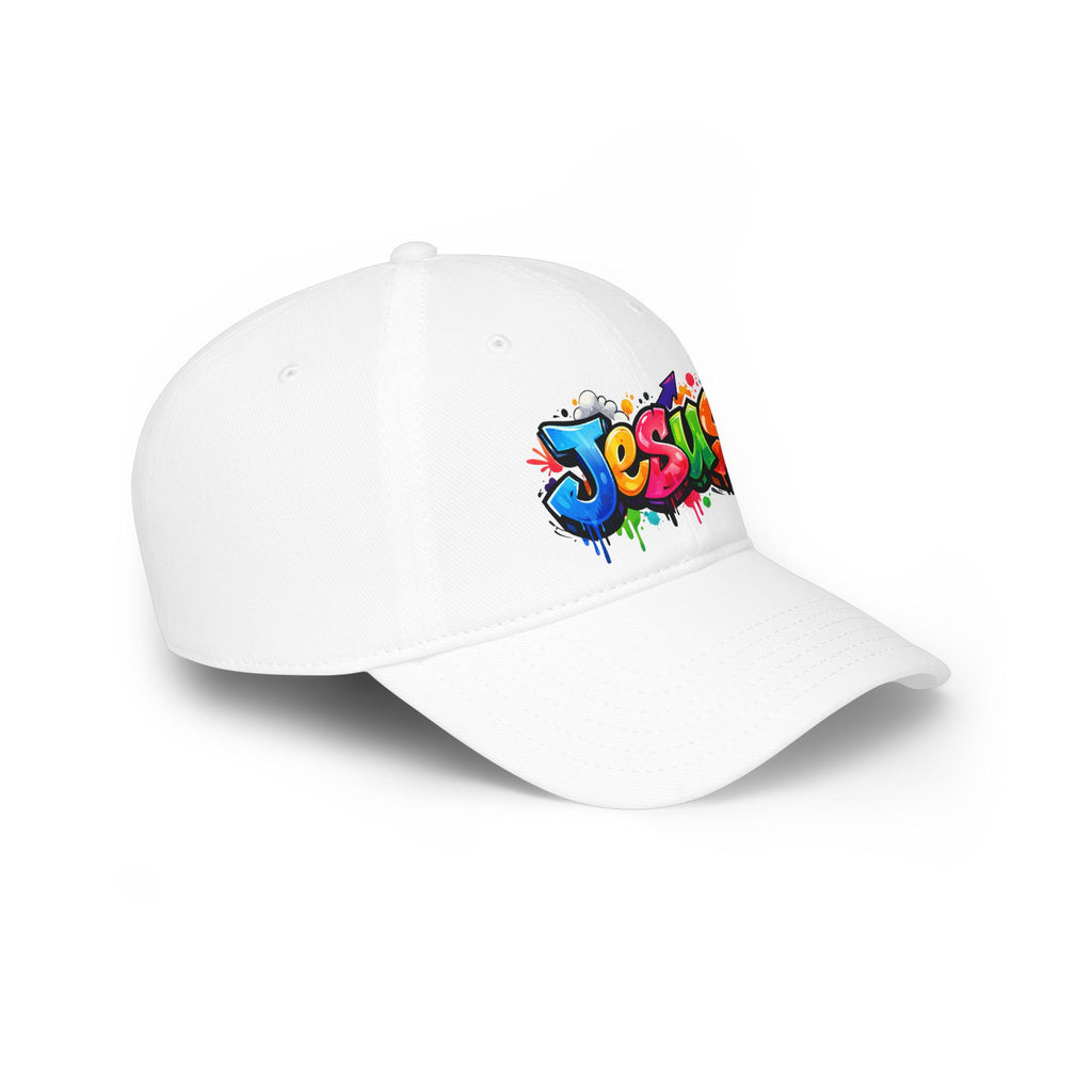 Graffiti Jesus Colorful Christian Hat Low Profile Baseball Cap
