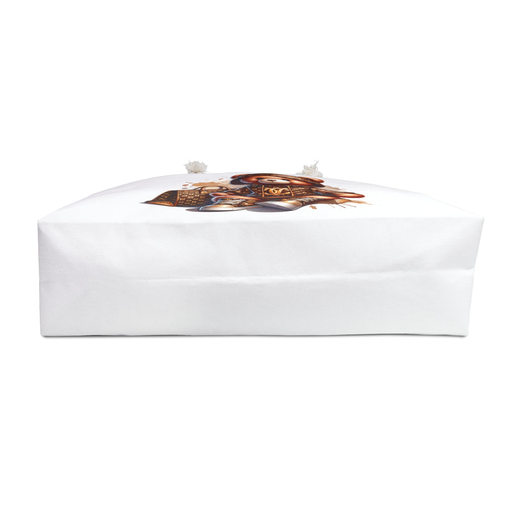 Luxury Teddy Bear Hoodie Print Weekender Bag | Designer Monogram Tote