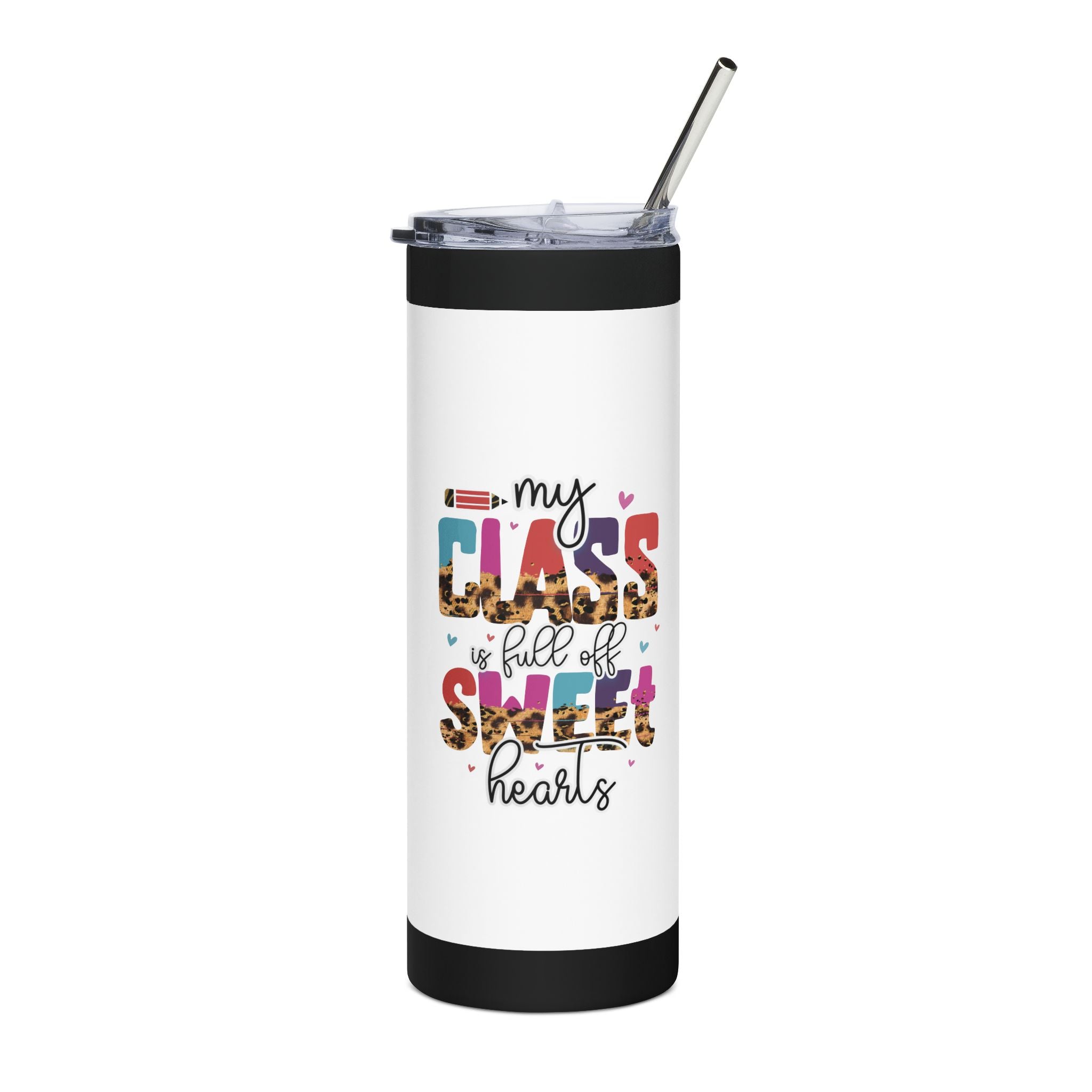 Teacher Appreciation 20oz Stainless Steel Tumbler — "Fuel for Educators" Travel Cup, Personalized Gift