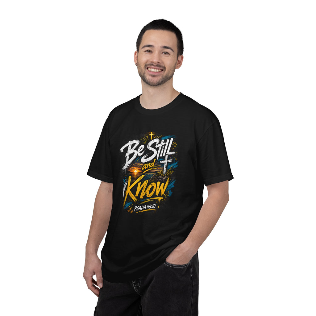 Be Still and Know Psalm 46:10 T-shirt | Christian Faith Tee